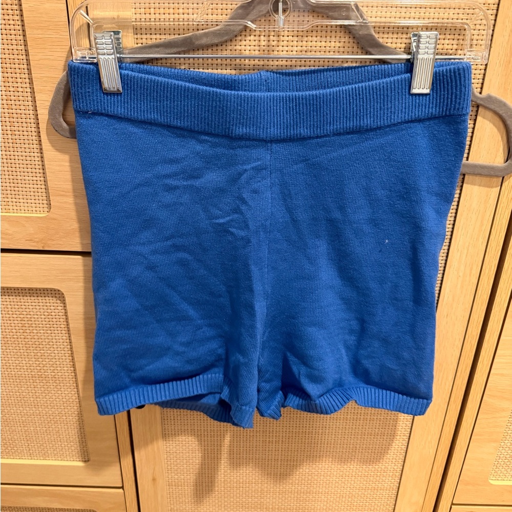 Princess Polly Cobalt Blue Knit Shorts